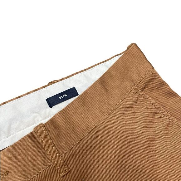 NWT J. CREW Flex Chino Pant Slim brown size 36x32 - Picture 7 of 9